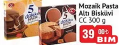 CC MOZAİK PASTA ALTI BİSKÜVİ 300 G CC MOZAİK PASTA ALTI BİSKÜVİ 300 G